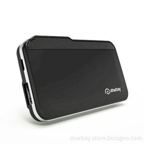 3,000mAh USB Battery Chargers, Built-in Li-polymer Battery, in Piano Paint, 5V/1A, RoHS, FCC, CE